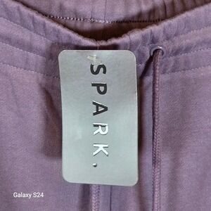 SPARK Mens XXLarge XXL Amethyst Purple Mid Weight Jogger Sweatpants‎ 100 Cotton
